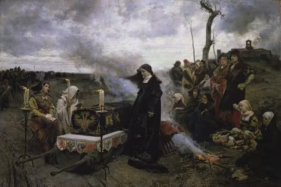 La Reina Juana I de Castilla, llamada Juana La Loca
